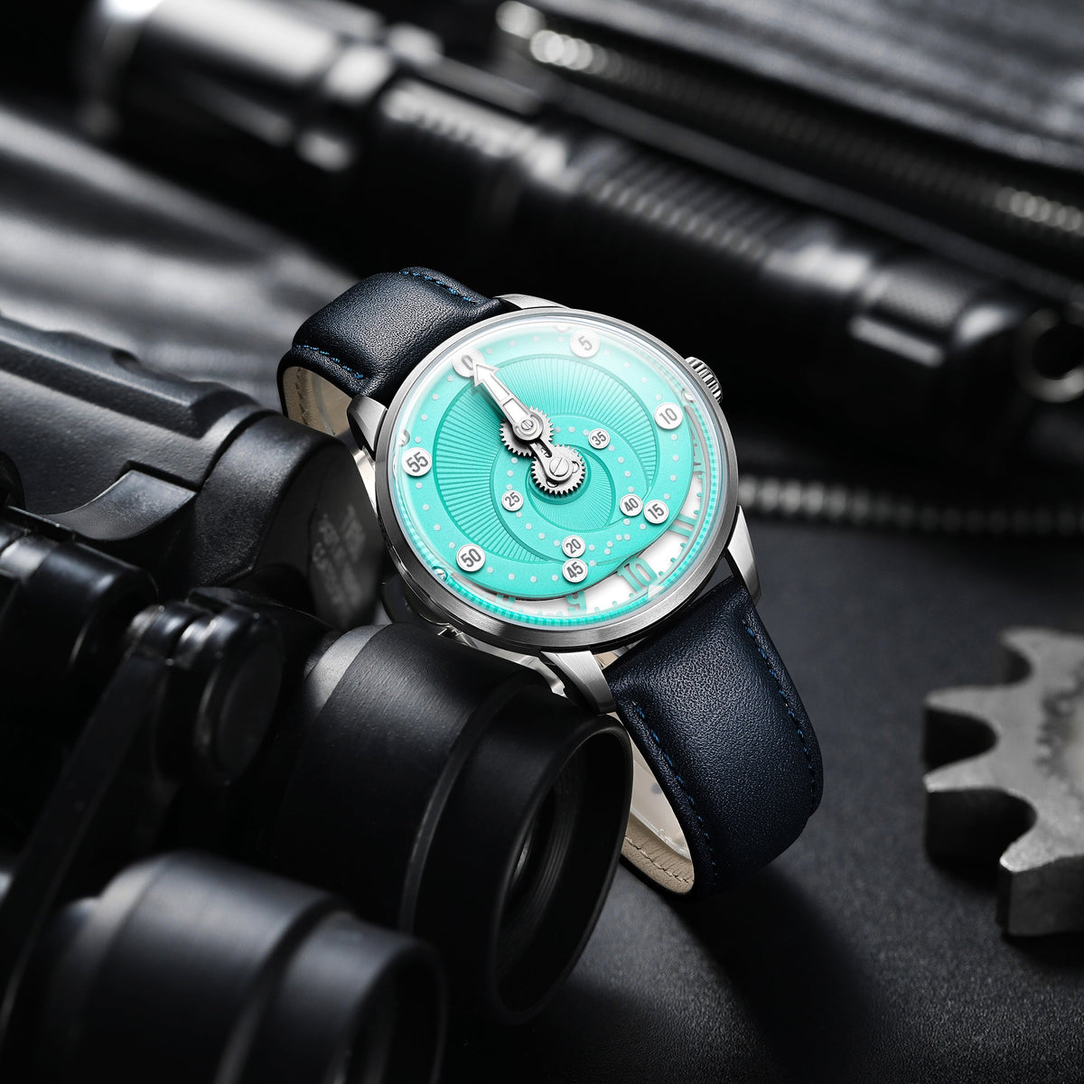 Secret Orbital Aqua Blue dettaglio